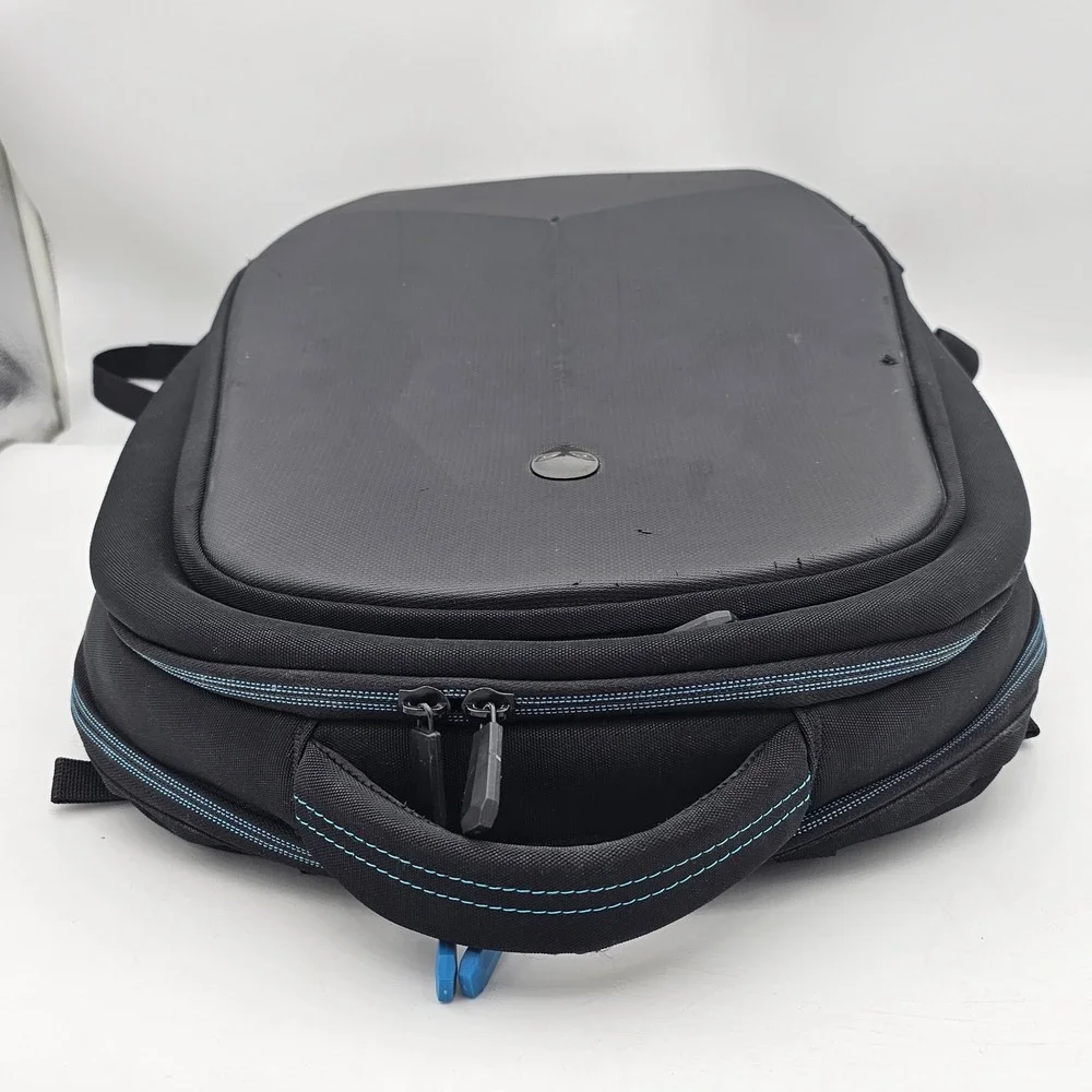 Alienware Vindicator 2.0 Gaming Laptop Backpack Black Blue Accents 17 Inch